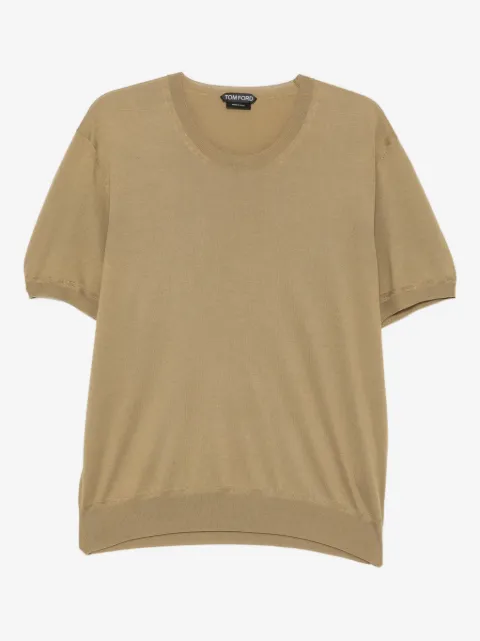 TOM FORD cotton crew neck top