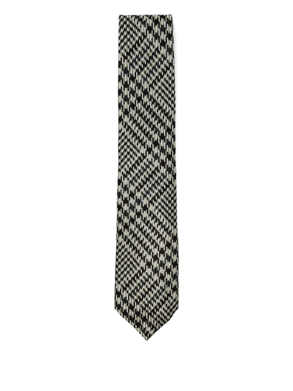 TOM FORD patterned tie | Green | Image 1