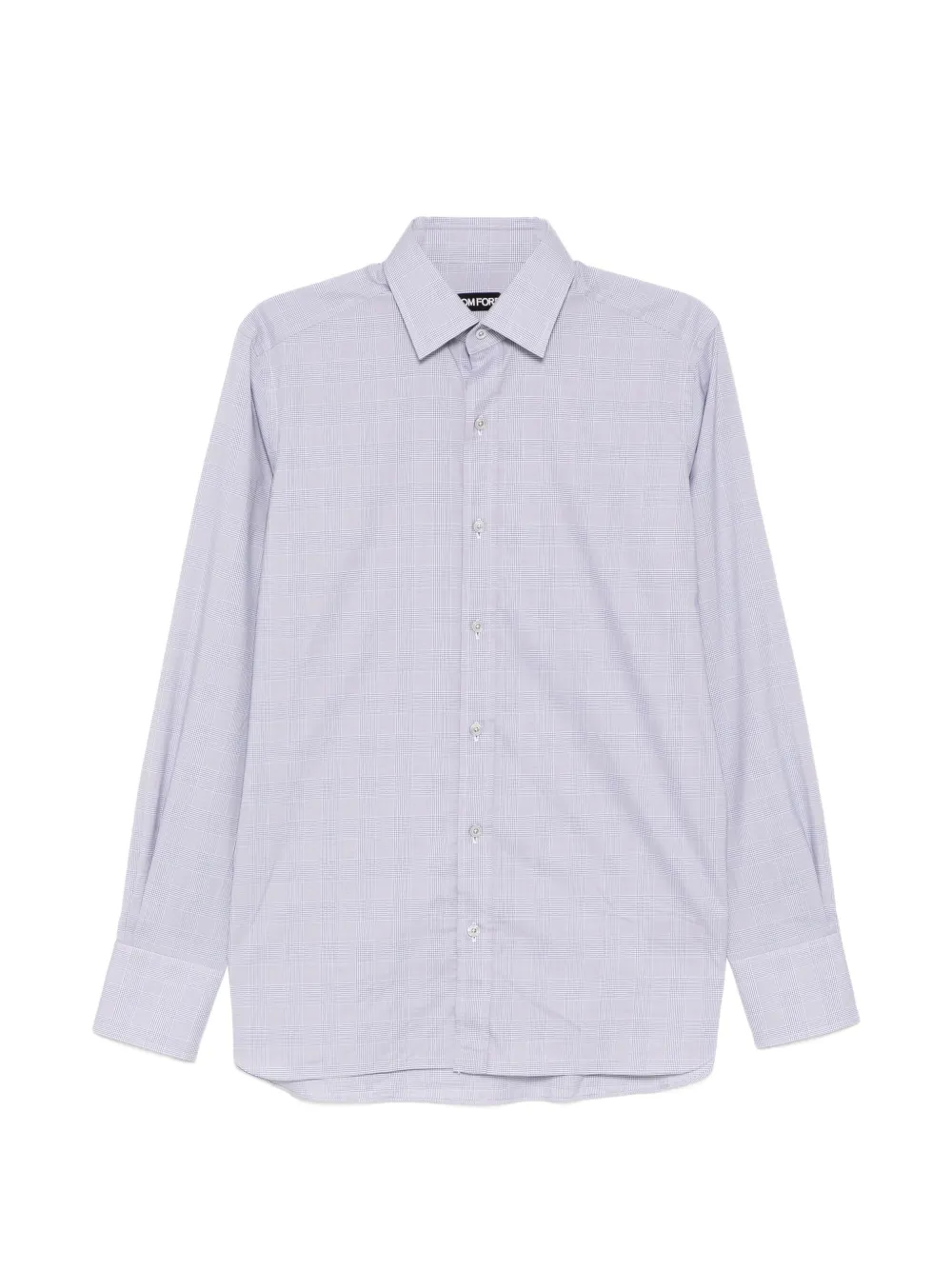 TOM FORD plaid shirt - Grigio