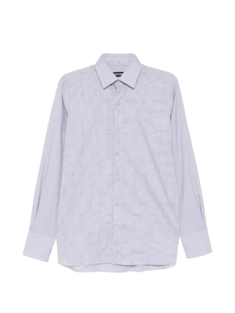 TOM FORD camisa a cuadros