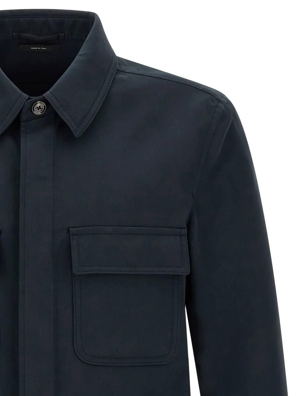 Twill Shirt Jacket