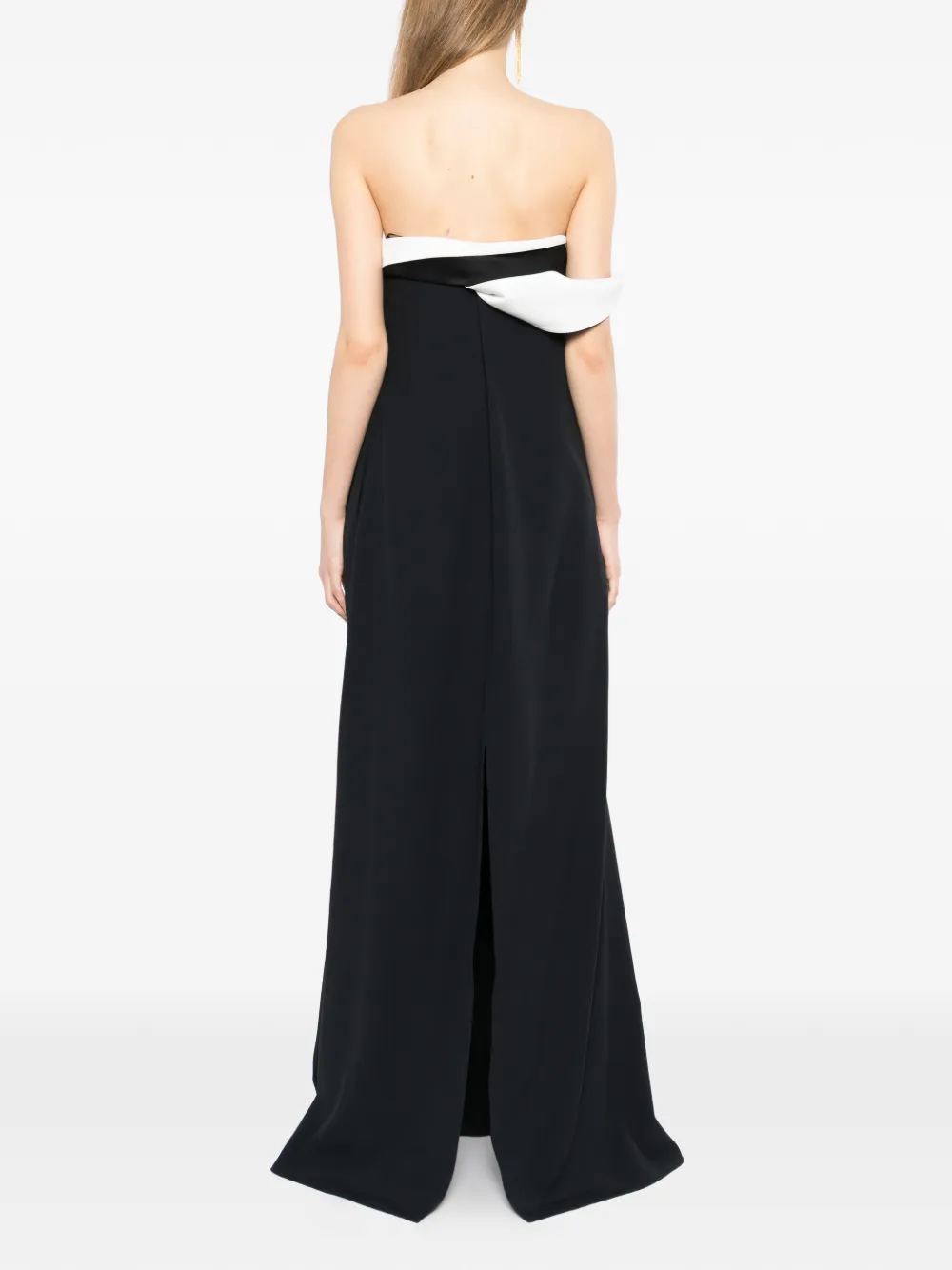 TOM FORD Gedraaide maxi-jurk Zwart