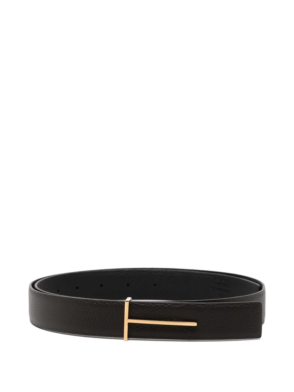 TOM FORD leather reversible belt - Marrone