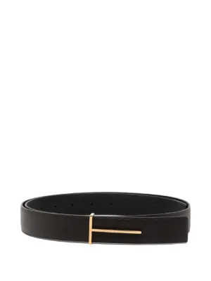 TOM FORD バックル Tベルト | ブラック | FARFETCH JP