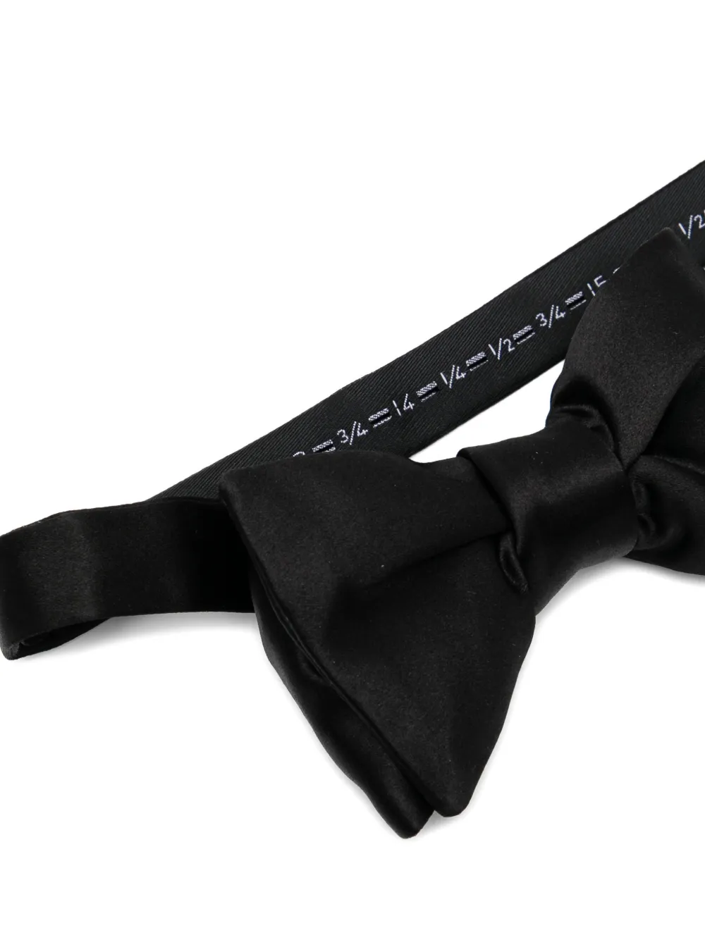  Tom Ford Satin Bow Tie - Black 