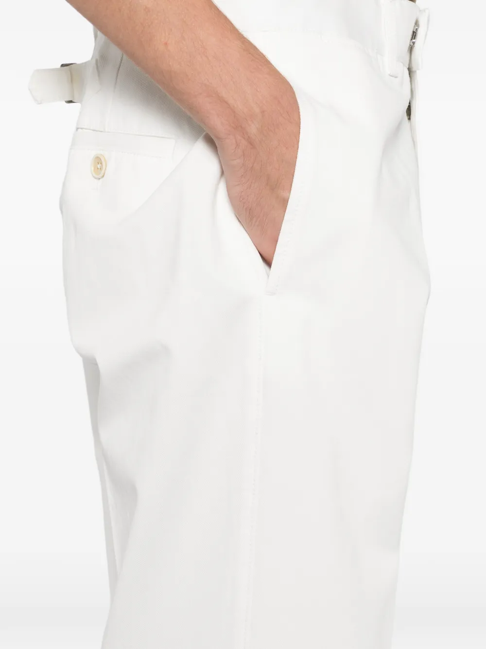 TOM FORD Broek met wijde pijpen Wit