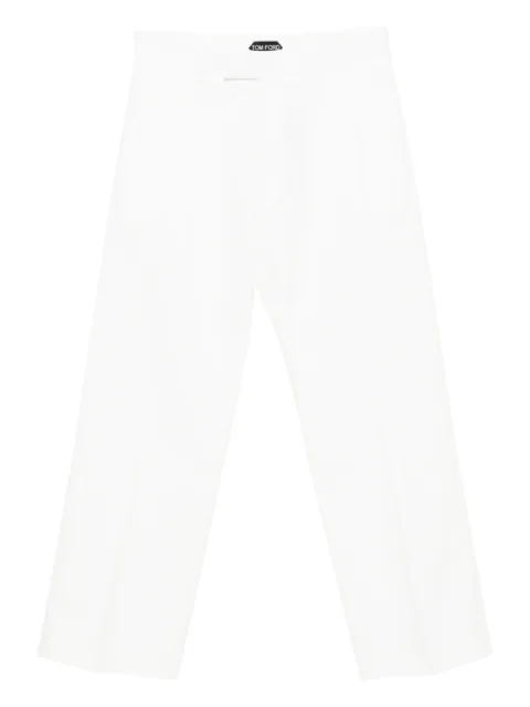 TOM FORD cotton wide-leg trousers
