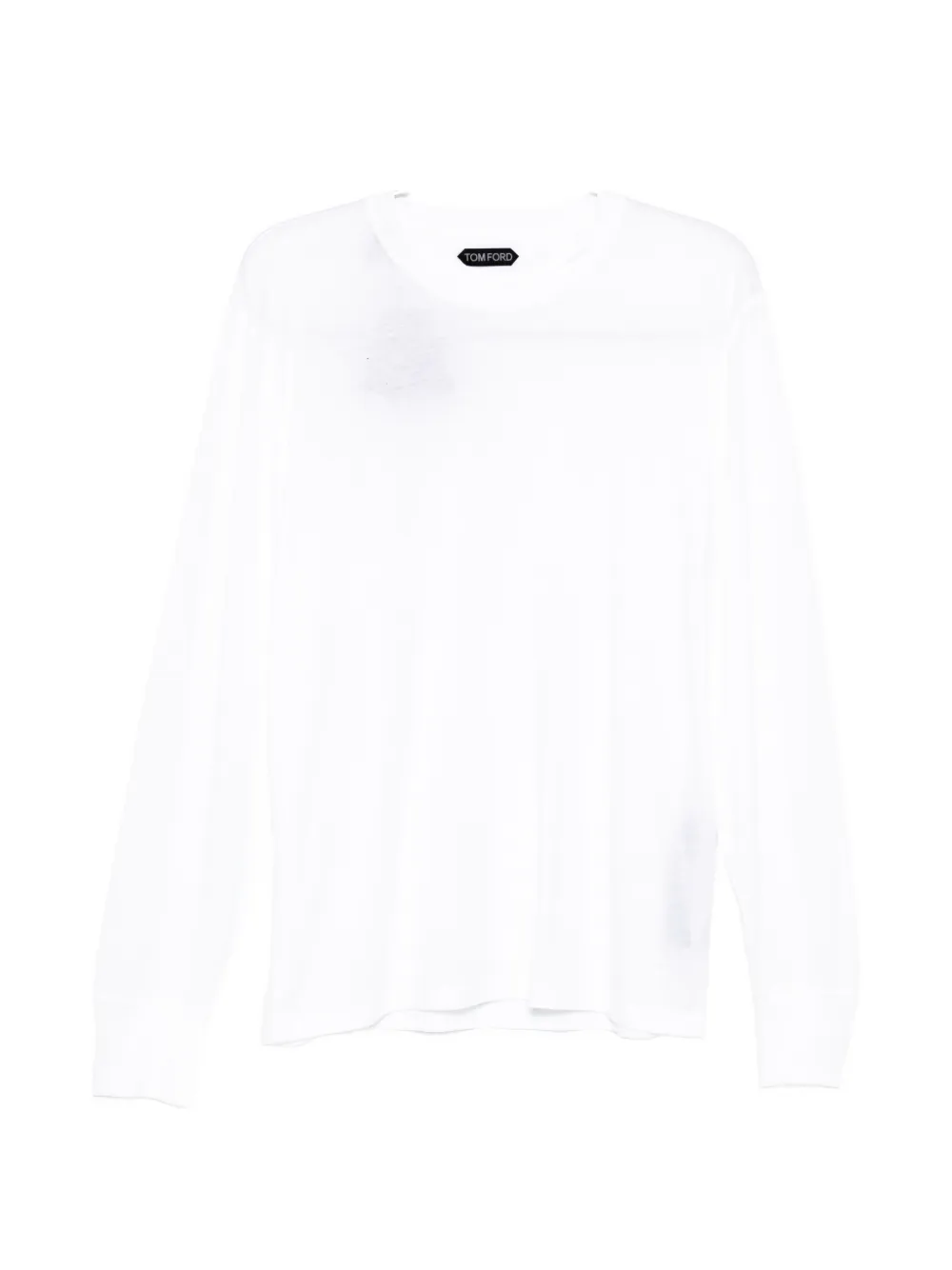 Tom Ford Crew-neck T-shirt In White