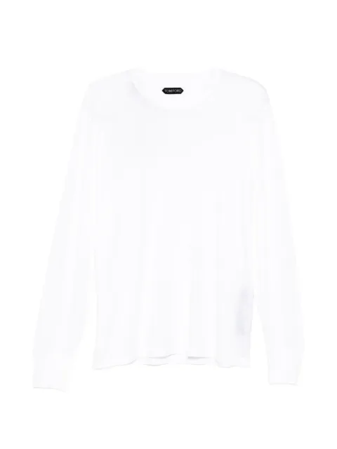 TOM FORD camiseta con cuello redondo