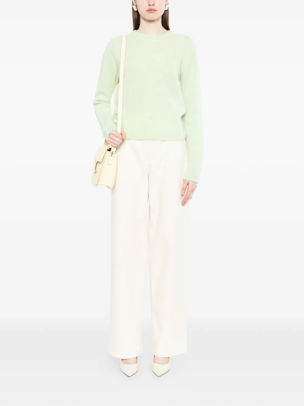  Tom Ford Pull à Col Rond - Vert 
