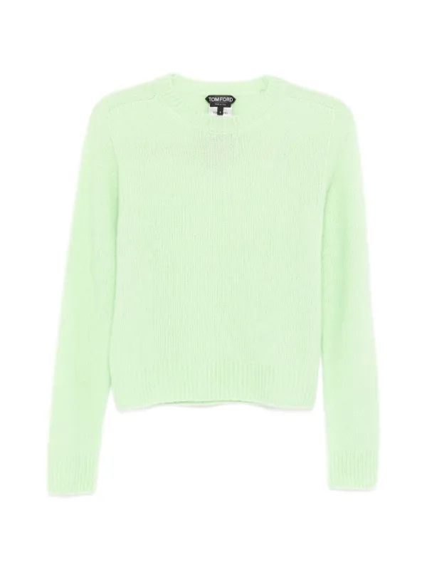 Tom Ford Crew Neck Jumper in Green