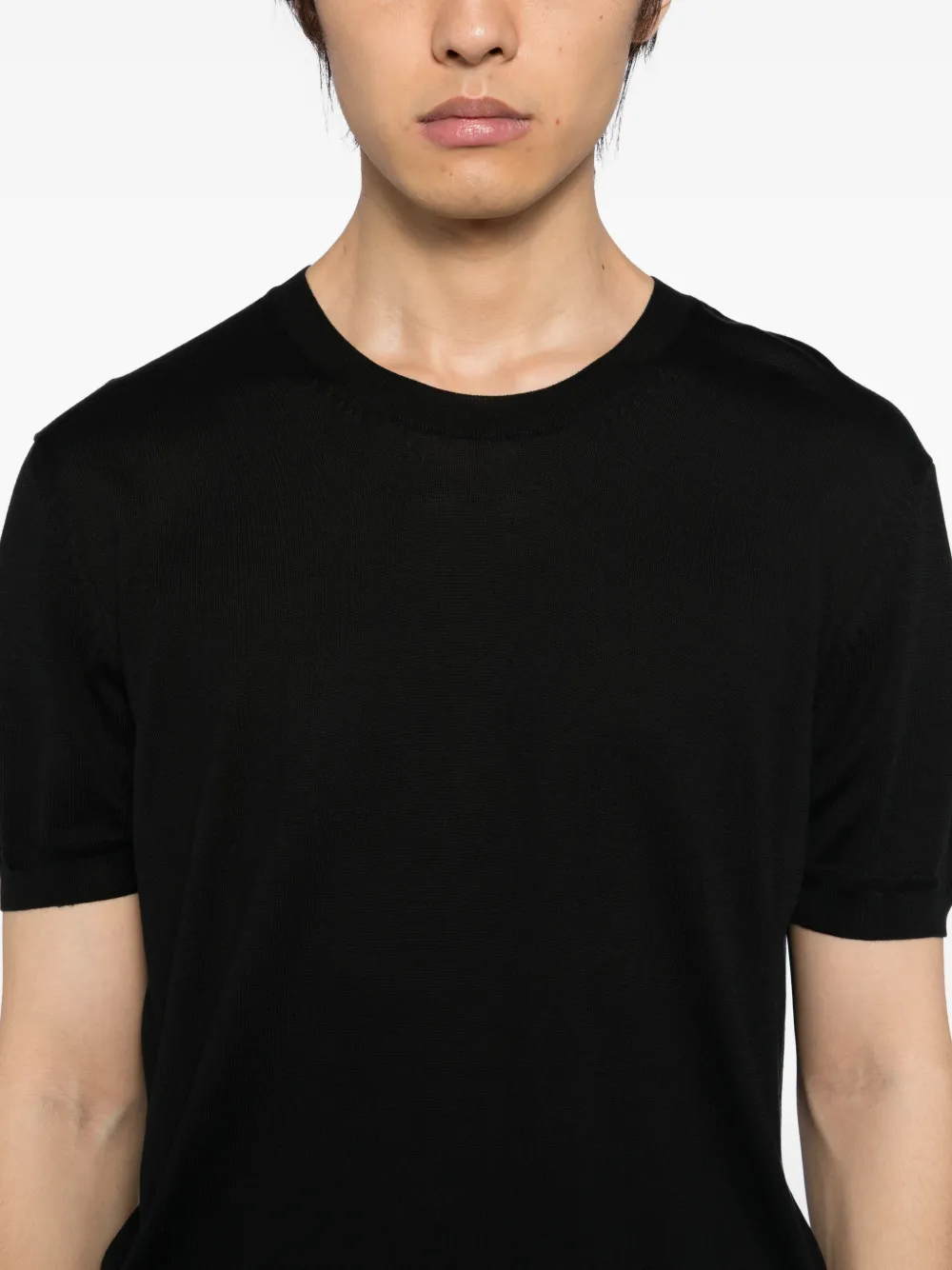 TOM FORD T-shirt met ronde hals Zwart