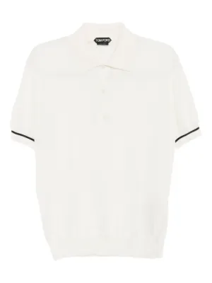 TOM FORD メッシュ ポロシャツ | ホワイト | FARFETCH JP