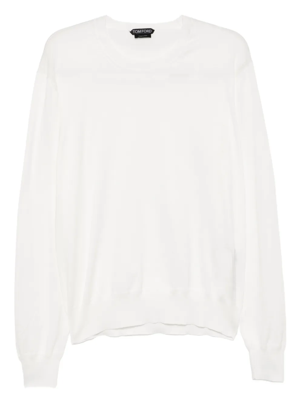 TOM FORD long-sleeves cotton T-shirt | White | Image 1