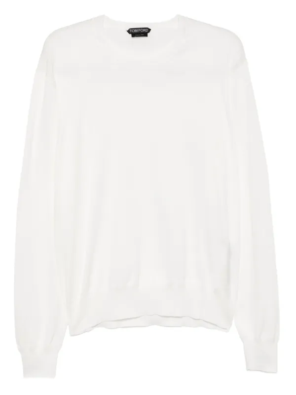 TOM FORD コットン ロングTシャツ | ホワイト | FARFETCH JP