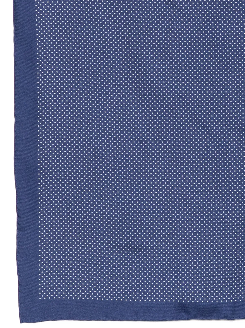 TOM FORD dot-print silk pocket scarf - Blauw