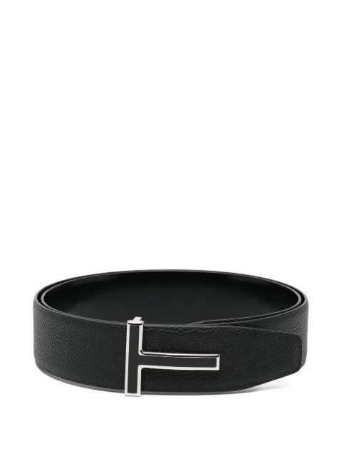 TOM FORD logo buckle belt