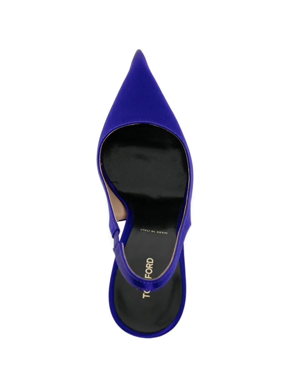 TOM FORD 110mm sling back pumps Blauw