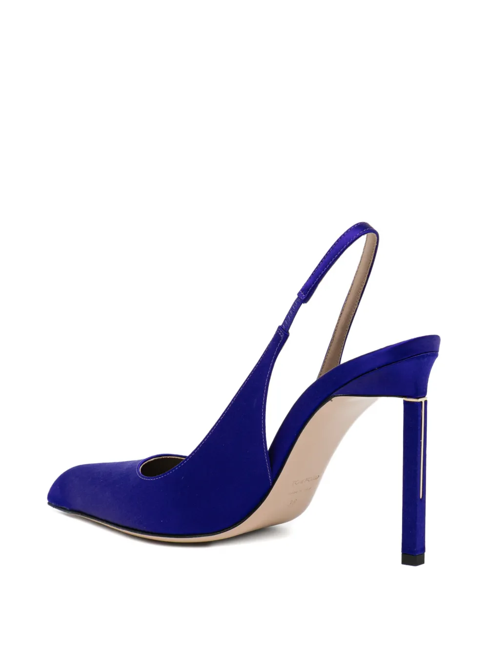 TOM FORD 110mm sling back pumps Blauw