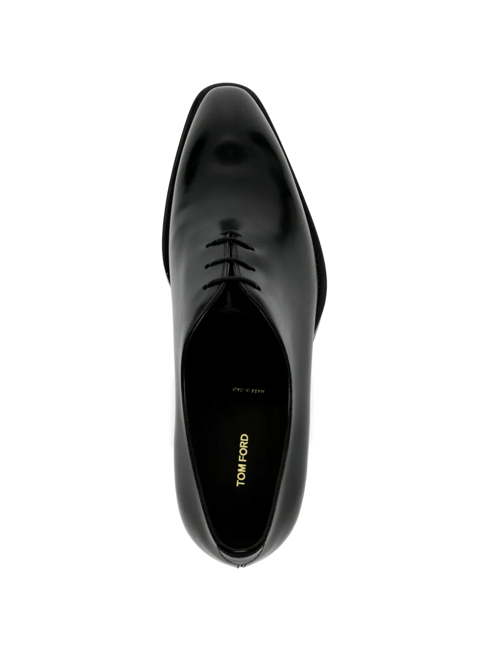TOM FORD Leren Oxford schoenen Zwart
