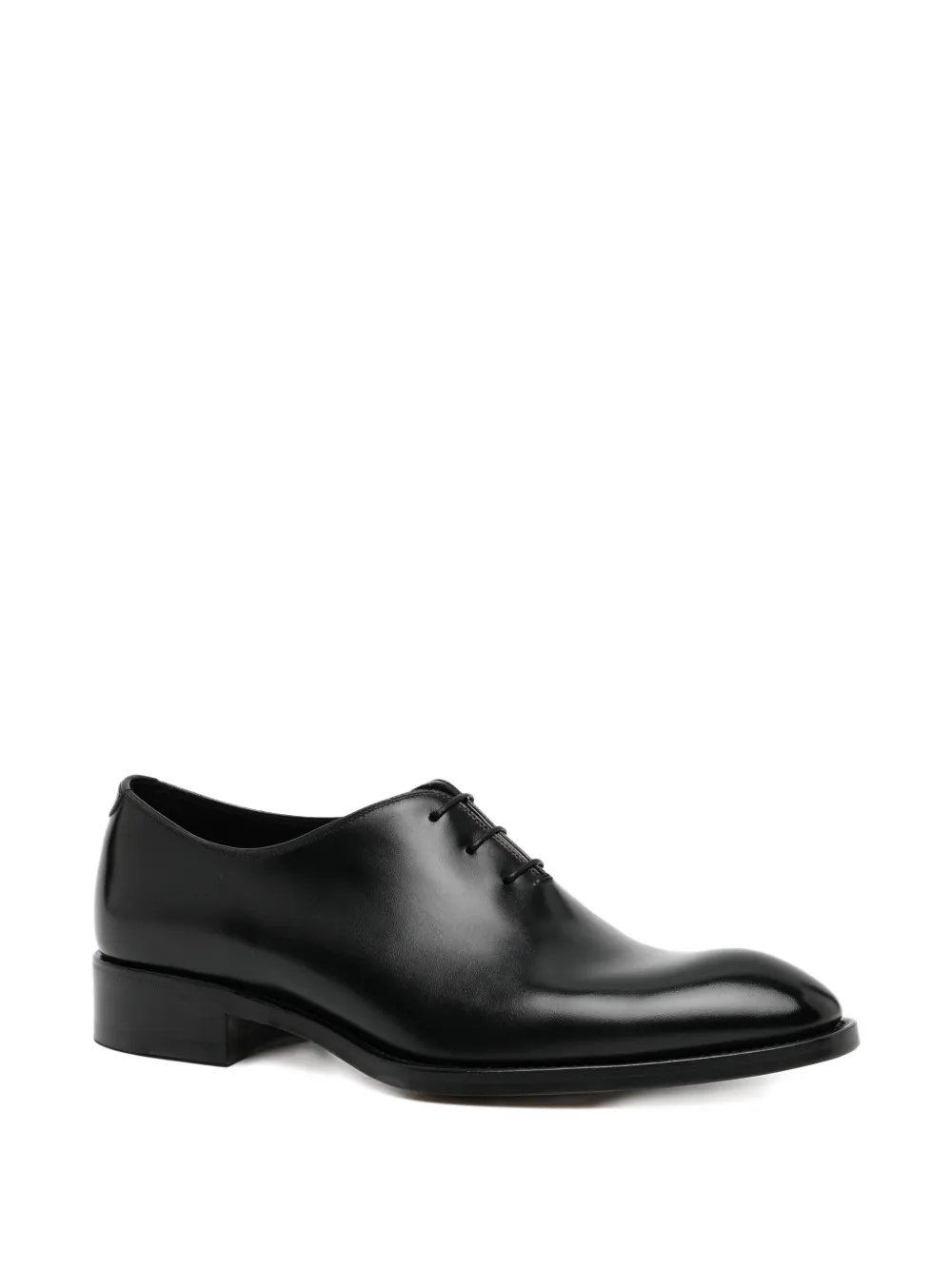 TOM FORD Leren Oxford schoenen Zwart