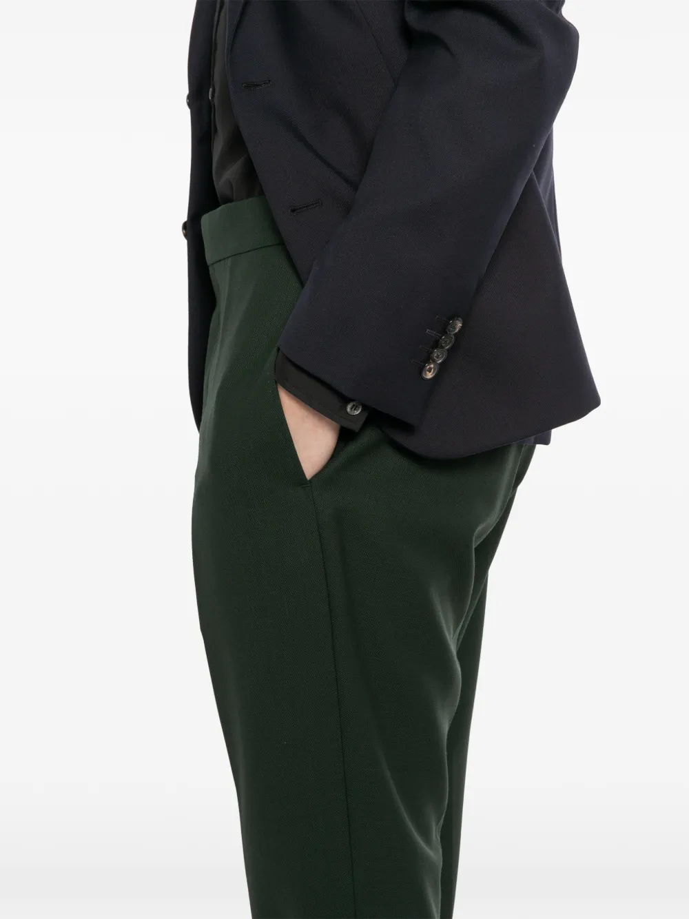 TOM FORD Wollen broek Groen