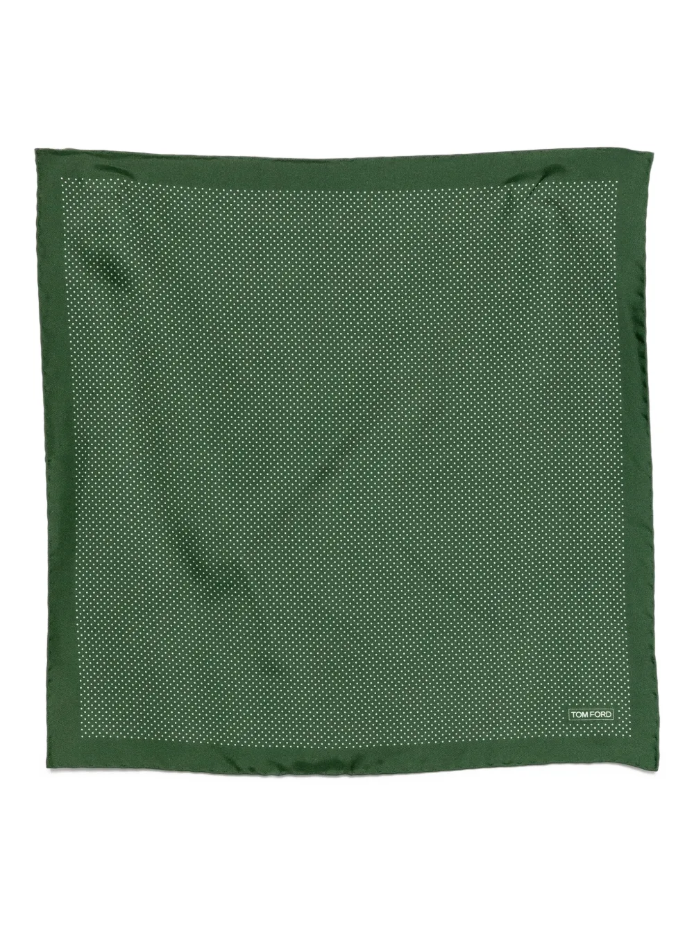 TOM FORD polka-dot pocket square | Green | Image 1