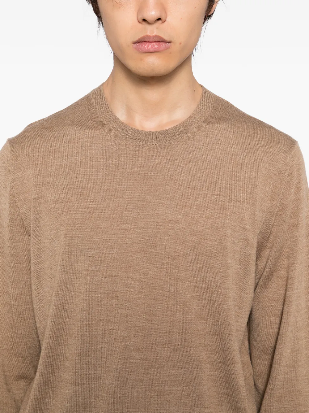 TOM FORD T-shirt met ronde hals Bruin