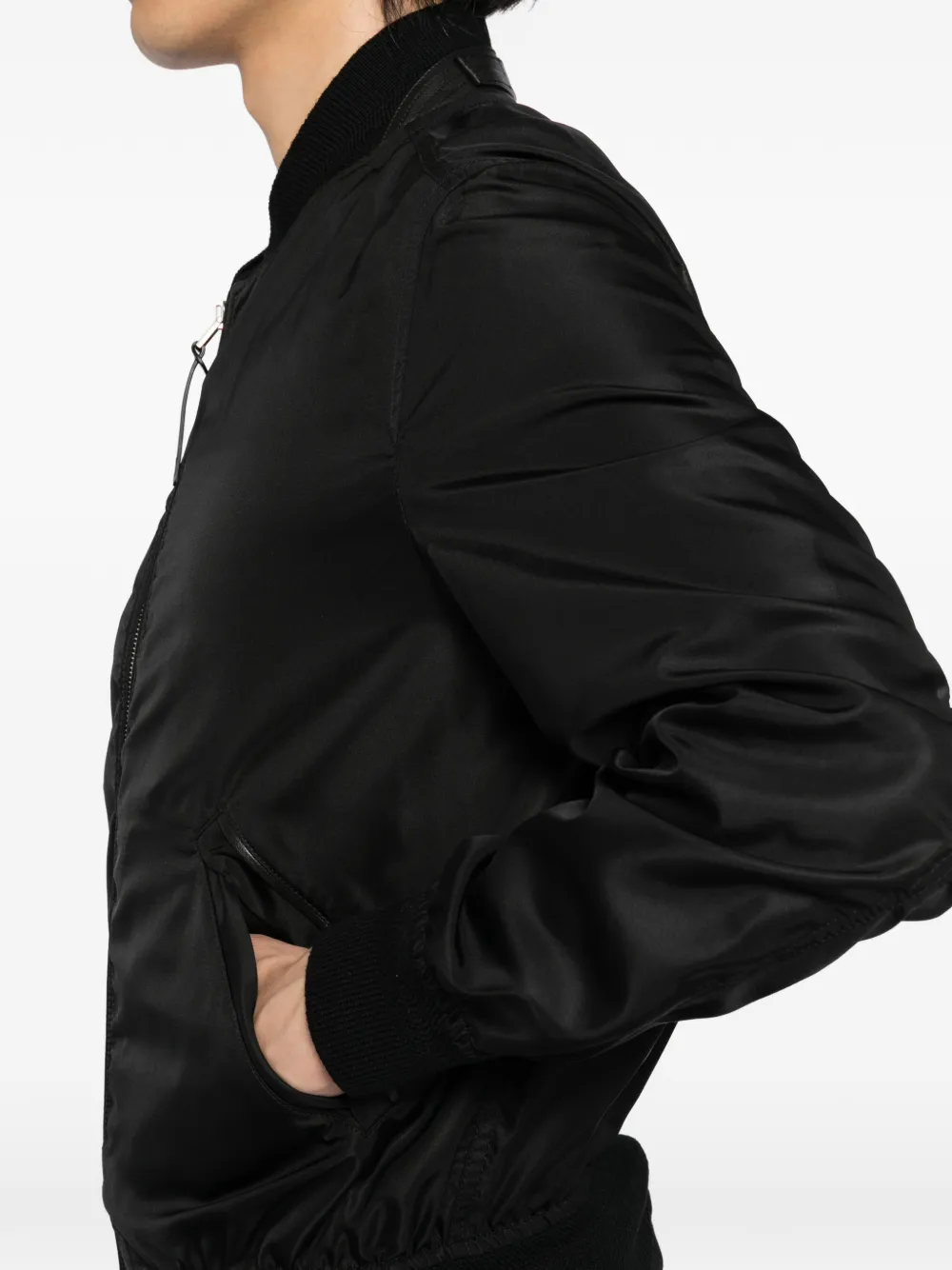 TOM FORD Zijden jack Zwart