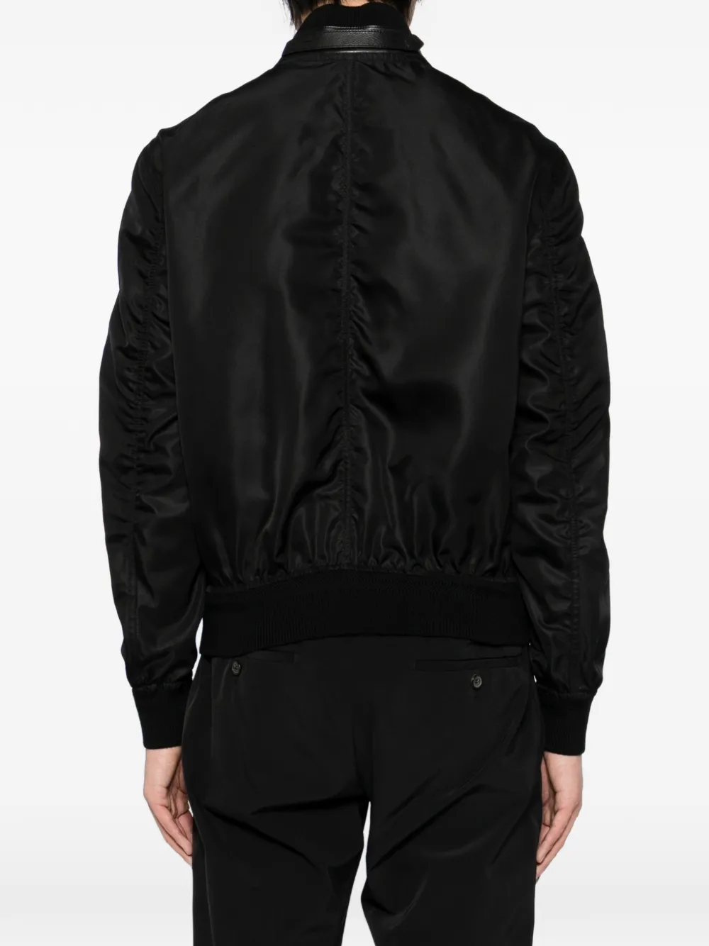 TOM FORD Zijden jack Zwart