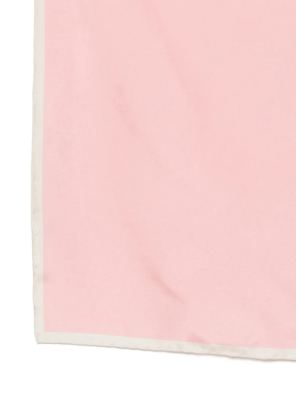 TOM FORD square-print silk pocket scarf - Roze