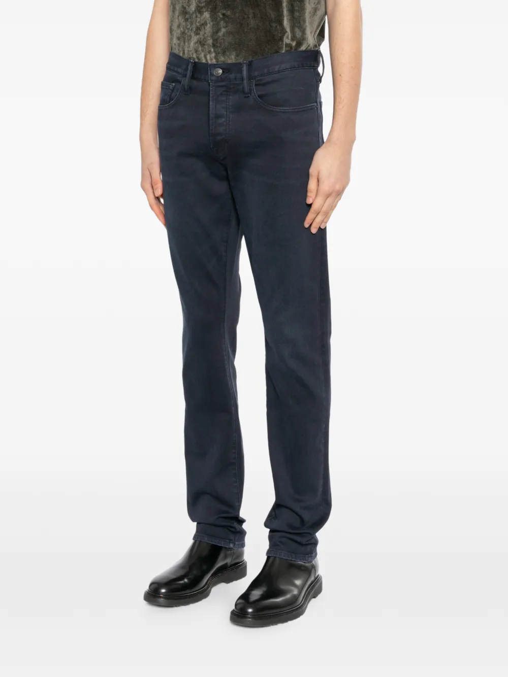 TOM FORD Cord broek Blauw