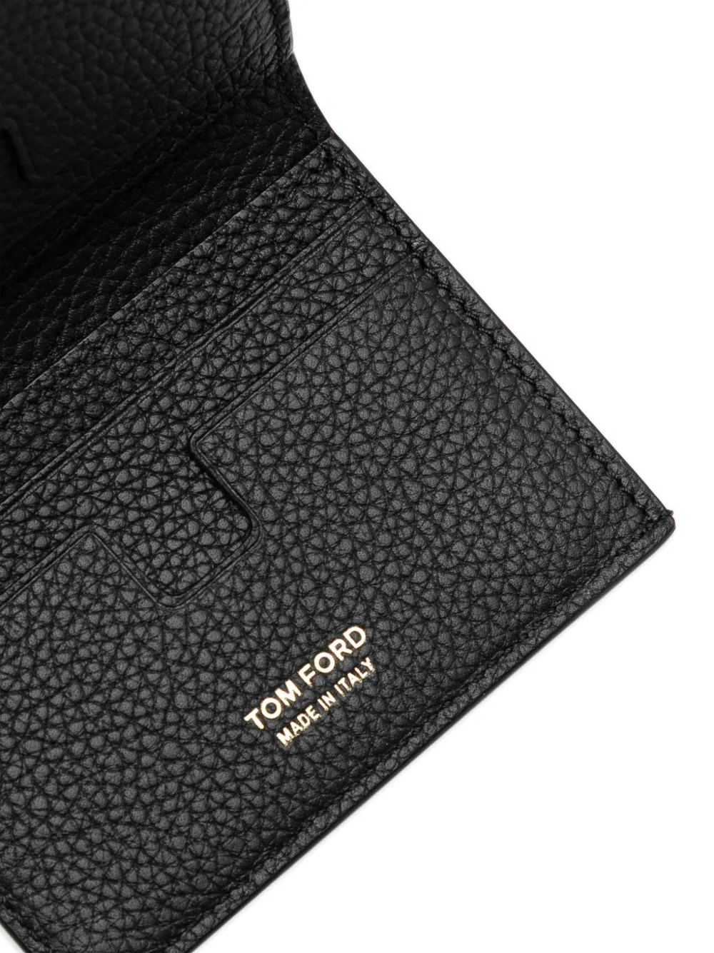 TOM FORD Leren portemonnee Zwart