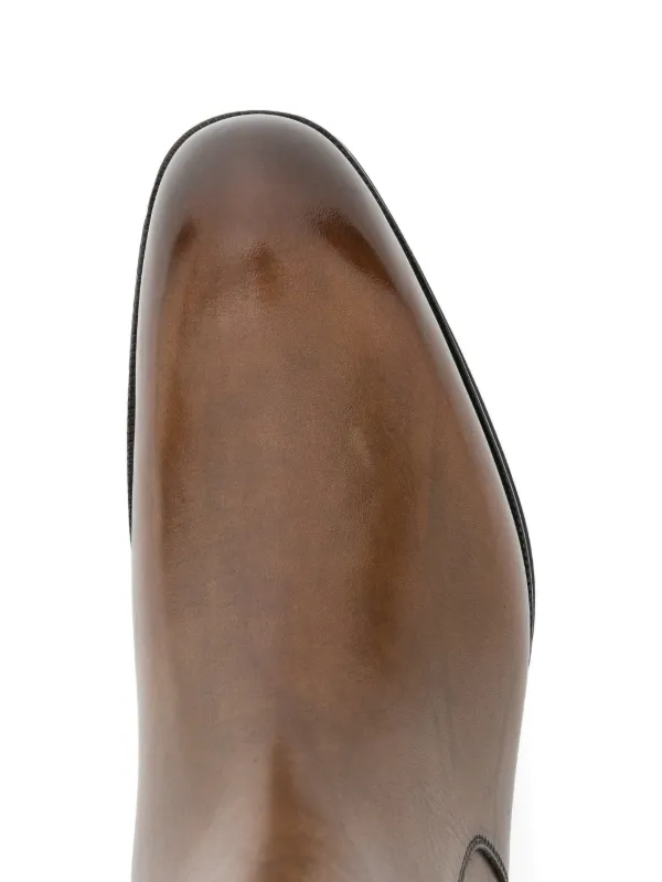 TOM FORD Edgar Zipped Boots | Brown | FARFETCH