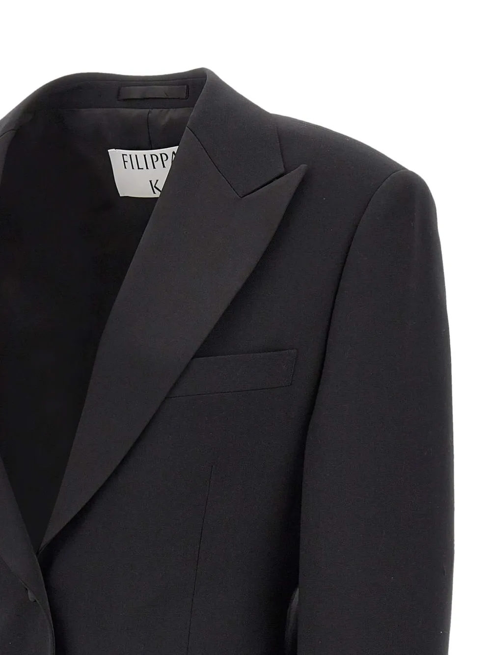Filippa K Peaked-lapels Blazer In Black