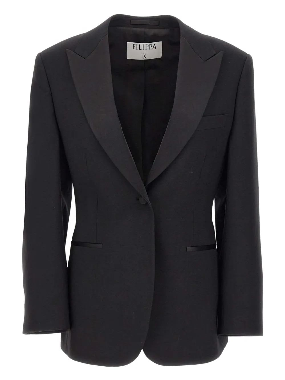Filippa K Peaked-lapels Blazer In Black