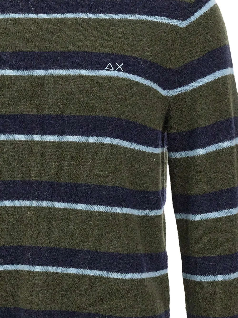 Sun68 pull rayé à logo | Pulls | Image 2