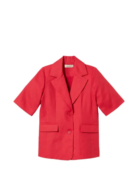 TWINSET Kids blazer à manches courtes
