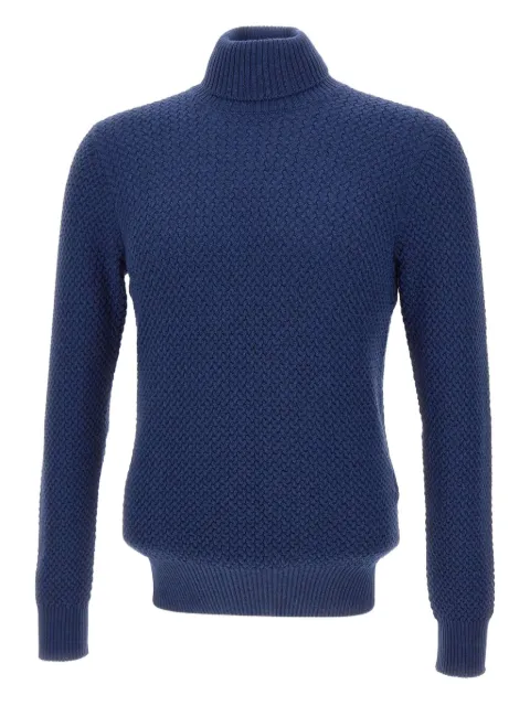 Gran Sasso textured turtleneck sweater
