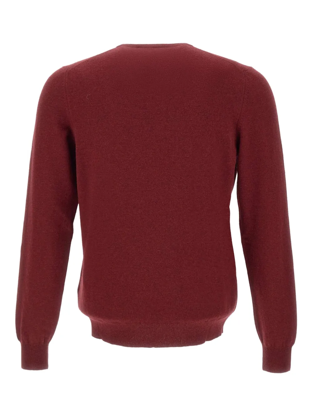 Gran Sasso crew-neck ribbed-trims sweater - Rood