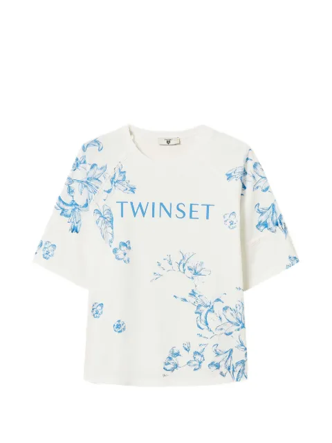 TWINSET floral-print T-shirt