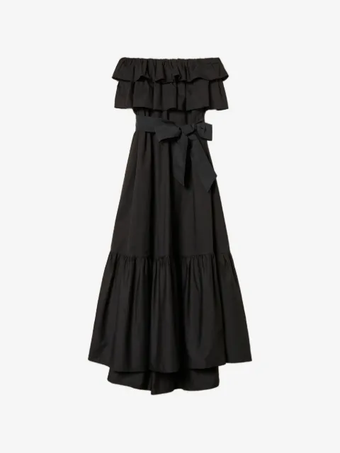 TWINSET robe mi-longue à épaules dénudées