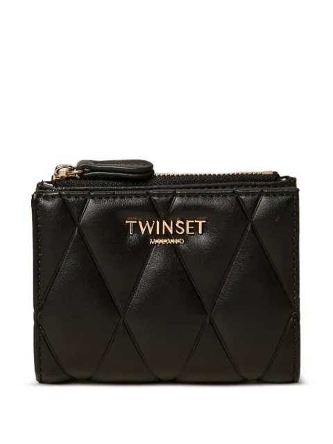 TWINSET bi-fold quilted wallet