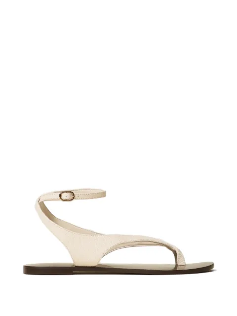 TWINSET ankle-strap leather sandals