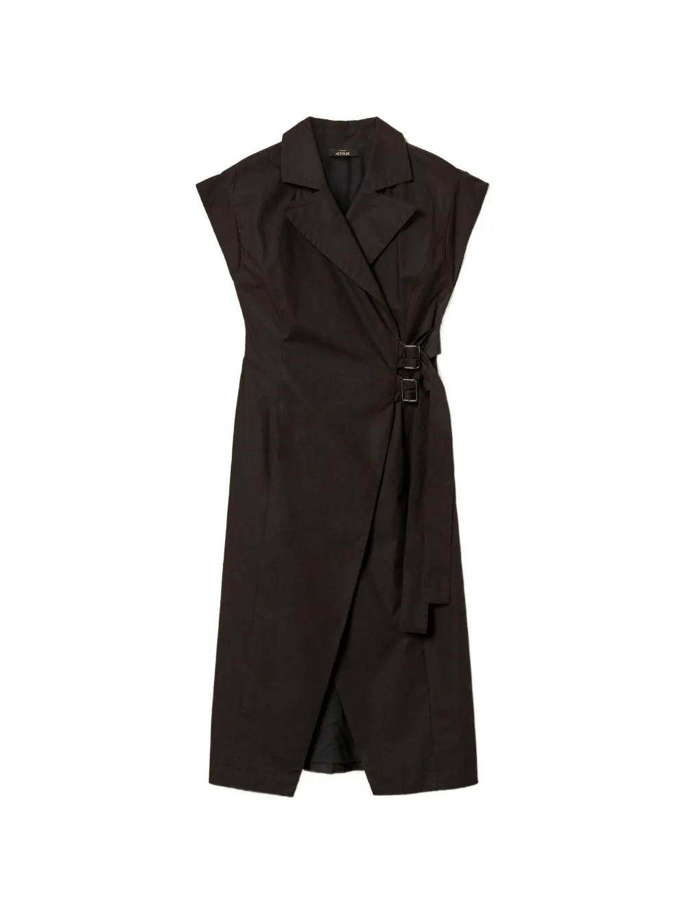 TWINSET double-breasted dress - Nero