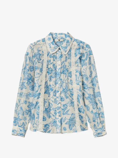 TWINSET chemise à motif fleuri