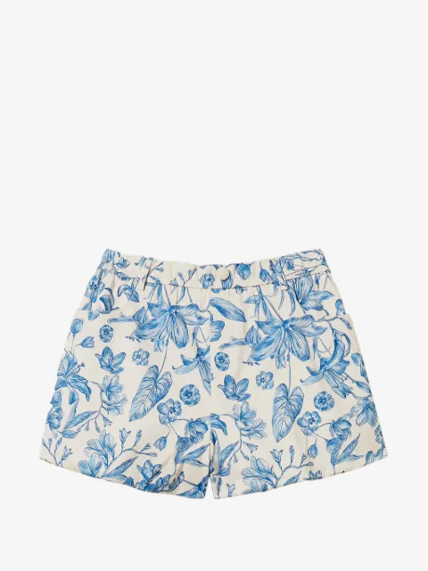 TWINSET floral bull shorts