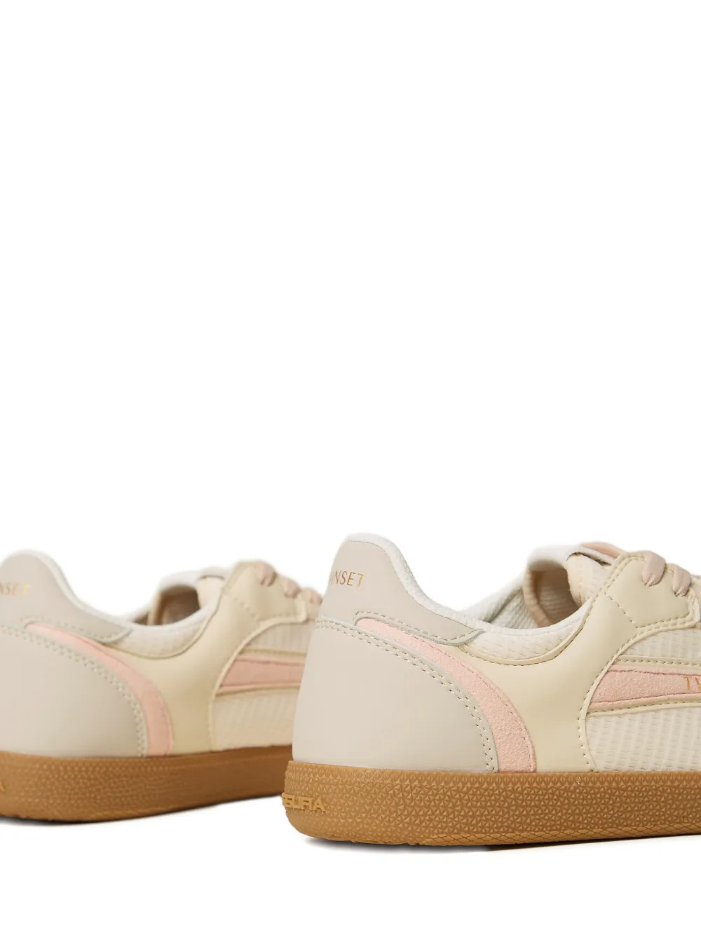TWINSET Sneakers met vlakken Beige