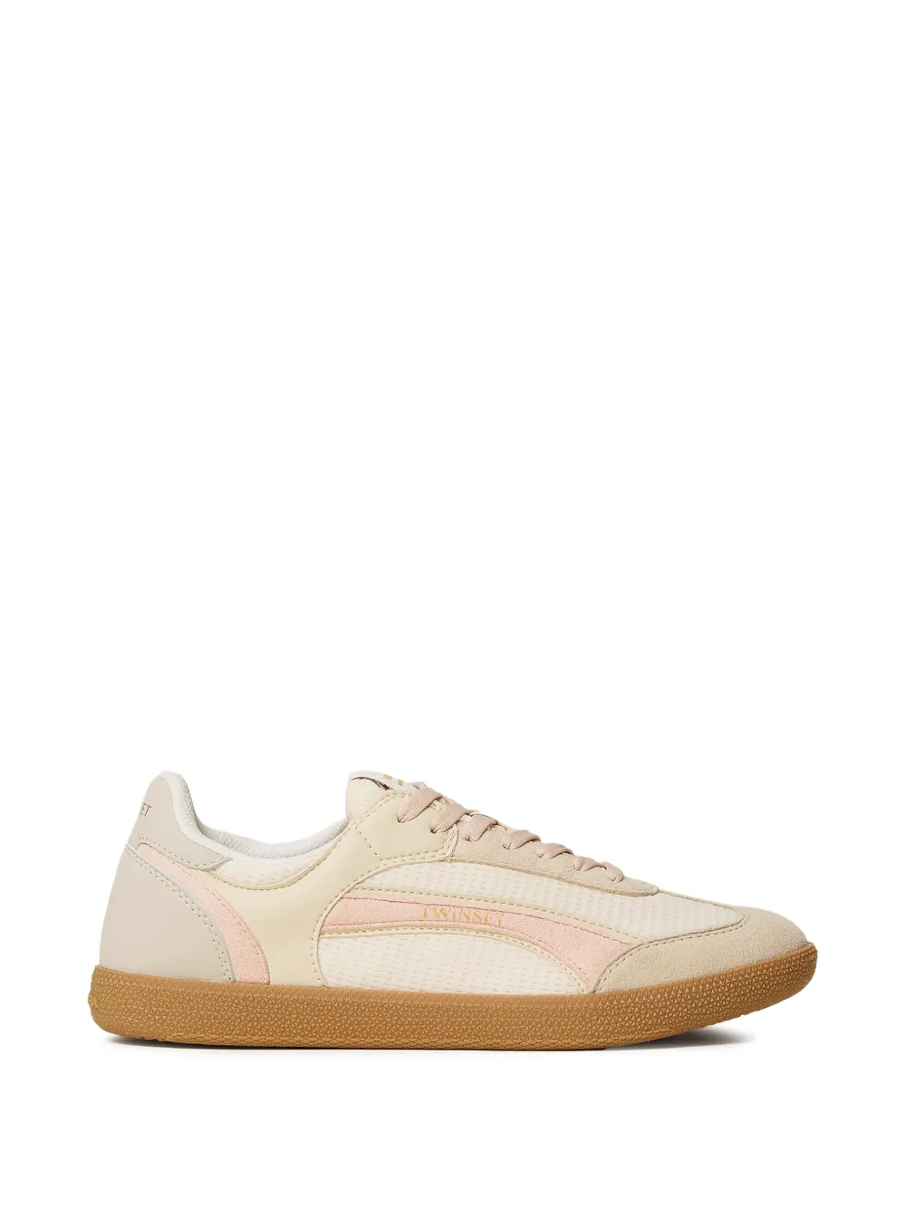 TWINSET Sneakers met vlakken Beige