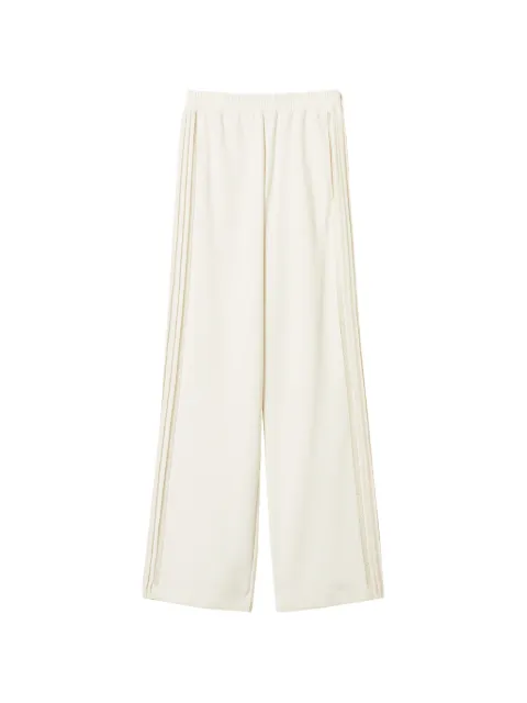 TWINSET pantalones plisados con encaje